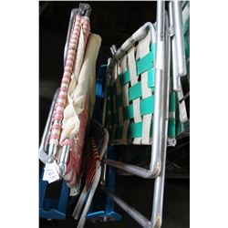 FOUR BEACH CHAIRS