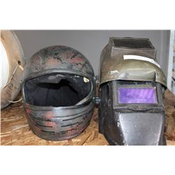 LOT OF WELDING MASKS