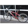 Image 1 : RED AND GREY CARERRA BIKE