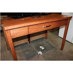 ONE DRAWER MODERN MAPLE DESK