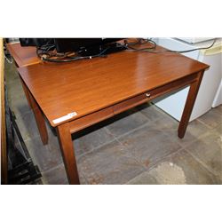 ONE DRAWER MODERN MAPLE DESK