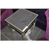 Image 1 : NEW HOME ELEGANCE MIRRORED END TABLE