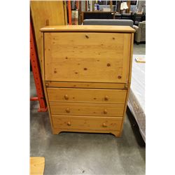 PINE DROPFRONT DESK