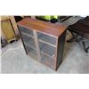 Image 2 : GLASS DOOR BOOKCASE