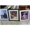 Image 1 : THREE VARIOUS FRAMED PRINTS