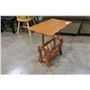 Image 2 : VINTAGE WOOD MAGAZINE ENDTABLE