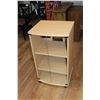 Image 1 : MAPLE ROLLING GLASS DOOR ENTERTAINMENT CABINET
