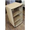Image 2 : MAPLE ROLLING GLASS DOOR ENTERTAINMENT CABINET