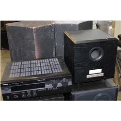 JBL SUB AND YAMAHA AMP