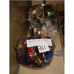 THREE BAGS OF VARIOUS JEWELLRY