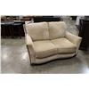 Image 1 : LAGERFELD STUDDED FABRIC LOVESEAT
