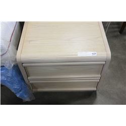 TWO DRAWER NIGHTSTAND