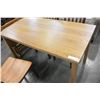 Image 2 : OAK DINING TABLE