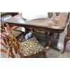 Image 1 : VINTAGE DINING TABLE AND SIX CHAIRS