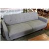 Image 1 : FLOOR MODEL HOME ELEGANCE GREY FABRIC MODERN CLUB CSTYLE SOFA, RETAIL $799