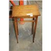 Image 1 : SPINDLE LEG CANADIANA OAK CANDLE TABLE