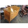 Image 2 : FOUR DRAWER OAK CANADIANA DRESSER
