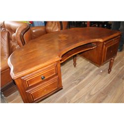 DESIGNER DEMILUNE DESK