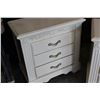 Image 2 : PAIR OF LARGE 3 DRAWER DESIGNER NIGHTSTANDS BY VAUGHAN FURNITURE CO