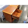 Image 2 : PAIR OF MODERN MAPLE ENDTABLES