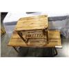 Image 2 : RATTAN COFFEE AND ENDTABLE