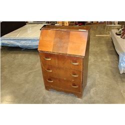 VINTAGE WALNUT DROPFRONT DESK
