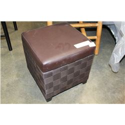 TINY STORAGE OTTOMAN