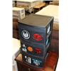 Image 1 : THREE DRAWER BLACK ORGANIZER