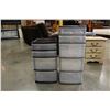 Image 2 : FIVE DRAWER AND TREE DRAWER ORGANIZERS
