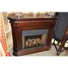 Image 1 : ELECTRIC FIREPLACE WITH MANTLE