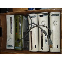 LOT OF XBOX 360 CONSOLES