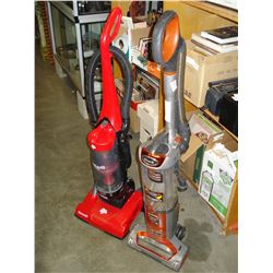 TWO VACUUMS DIRT DEVIL AND SHARK