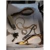 Image 1 : TRAY OF CLIPPERS AND KNIFE AND JEWELLRY ETC