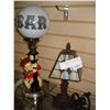 Image 1 : BAR LAMP AND SMALL TABLE LAMP