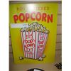 Image 1 : METAL POPCORN SIGN