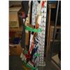 Image 1 : IRONING BOARD BROOMS AND UMBRELLAS ETC