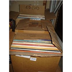 FOUR BOXES OF COLLECTIBLE RECORDS