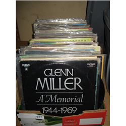 LARGE BOX OF RECORDS