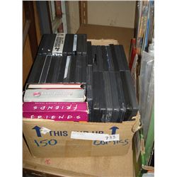 BOX OF DVDS