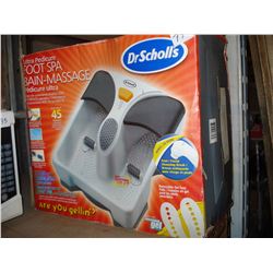 NEW DR SCHOLLS FOOT SPA