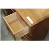 Image 2 : MAPLE DOUBLE PEDESTAL DESK WITH MIRROR