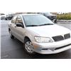 Image 1 : 2003 MITSUBISHI LANCER ES AUTOMATIC FOUR DOOR SEDAN 226000KM WITH KEY FOB AND REGISTRTIONA