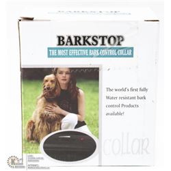 NEW BARKSTOP DOG SHOCK TRAINING COLLAR