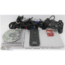 BOX W/SONY PS2 GAMING SYSTEM WITH