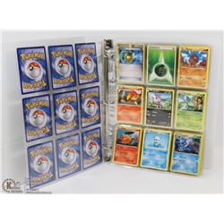 WHITE BINDER W/COLLECTION OF OVER 60