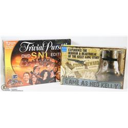 NEW NED KELLY GANG STORY BOARD GAME SOLD WITH