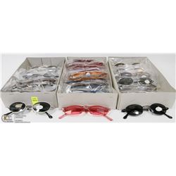 3 CASES OF NEW SUNGLASSES