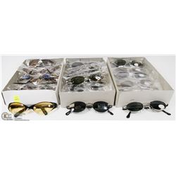 3 CASES OF NEW SUNGLASSES
