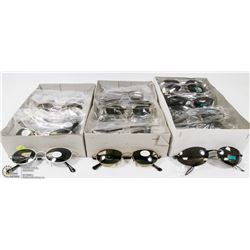 3 CASES OF NEW SUNGLASSES