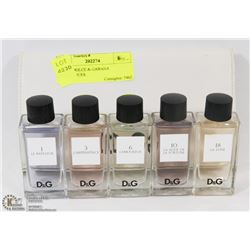 SET OF DOLCE & GABANA FRAGRANCES.